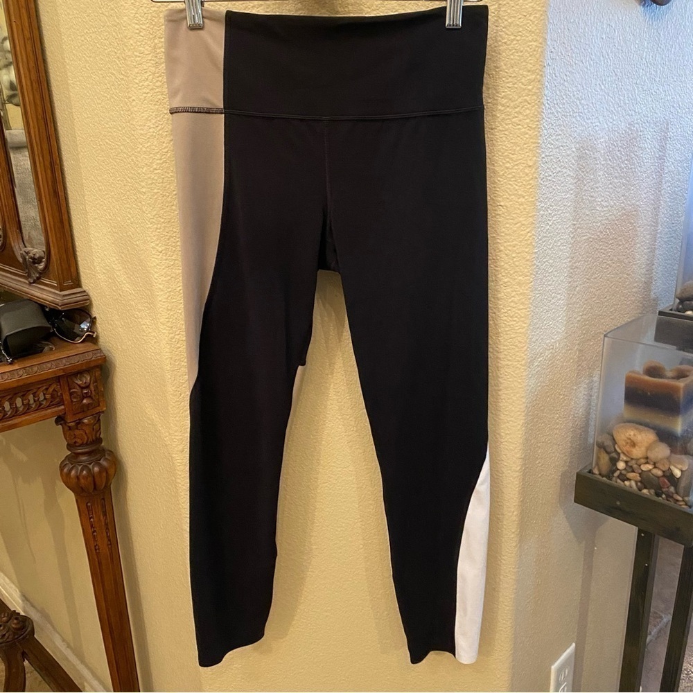 ATHLETA Women Elation Color-Block Athletic Leggings Size Medium - Picture 1 of 8